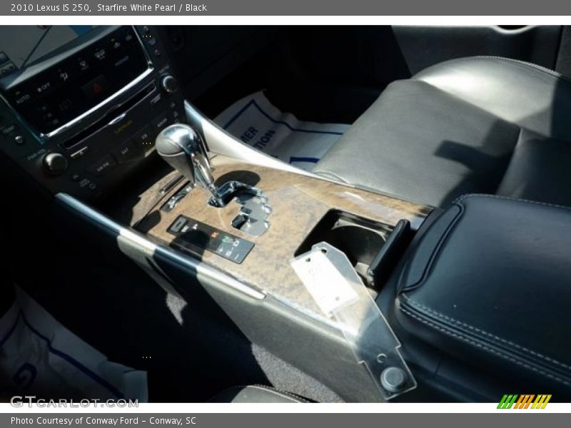 Starfire White Pearl / Black 2010 Lexus IS 250