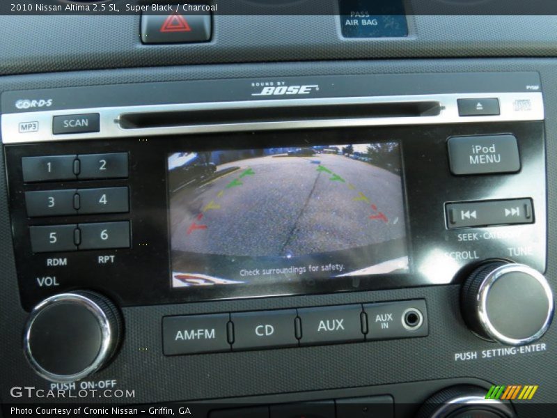 Super Black / Charcoal 2010 Nissan Altima 2.5 SL