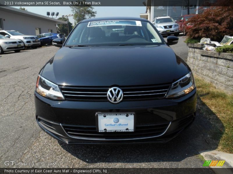 Black Uni / Titan Black 2013 Volkswagen Jetta SE Sedan