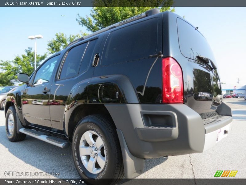 Super Black / Gray 2010 Nissan Xterra X