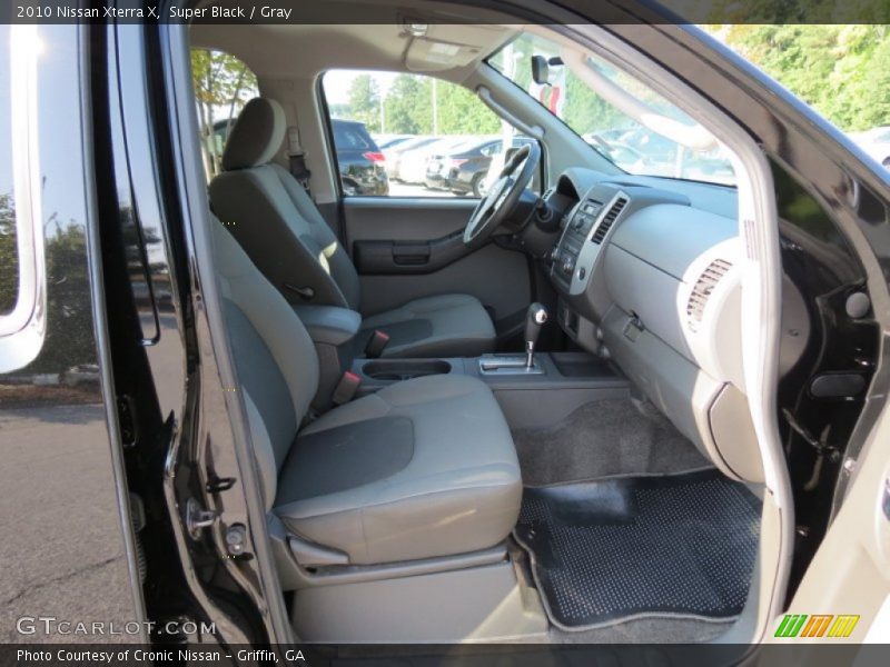 Super Black / Gray 2010 Nissan Xterra X