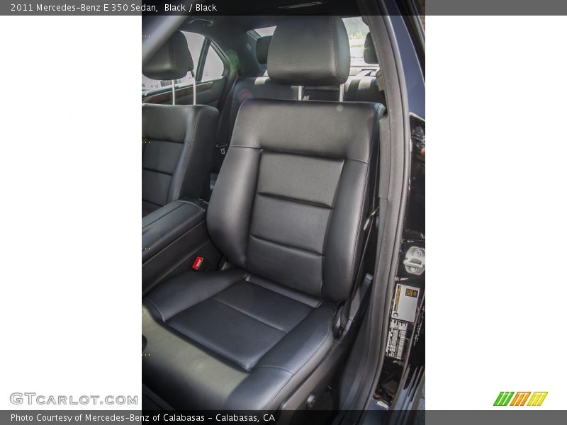 Black / Black 2011 Mercedes-Benz E 350 Sedan