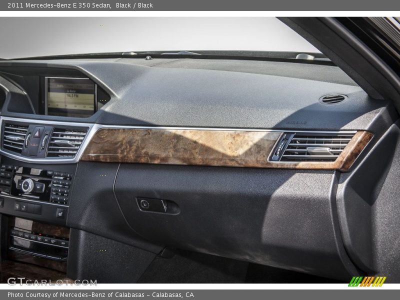 Black / Black 2011 Mercedes-Benz E 350 Sedan