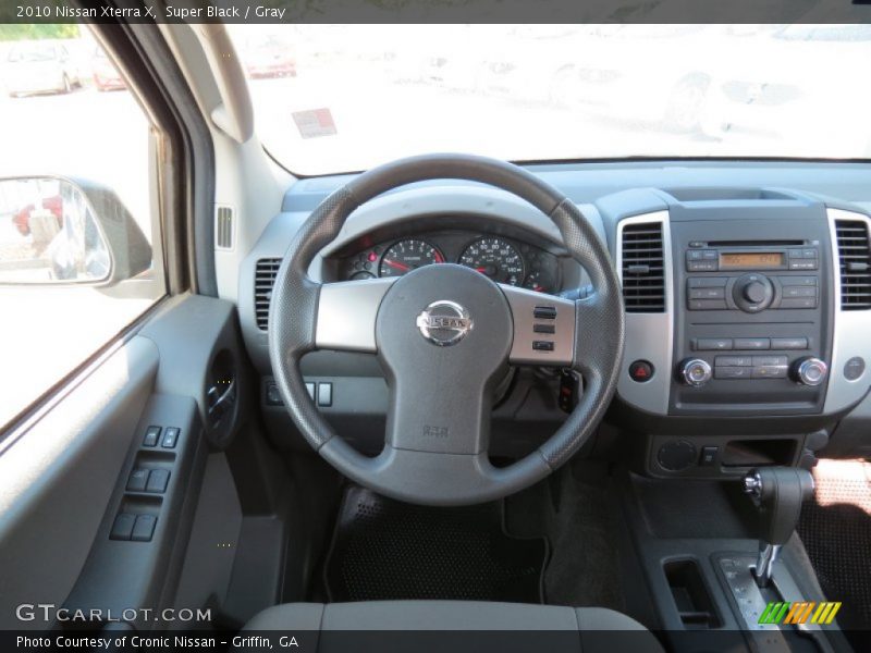 Super Black / Gray 2010 Nissan Xterra X