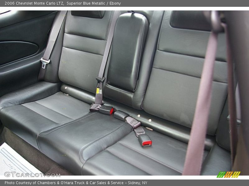 Superior Blue Metallic / Ebony 2006 Chevrolet Monte Carlo LTZ