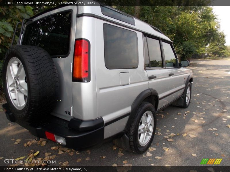 Zambezi Silver / Black 2003 Land Rover Discovery SE