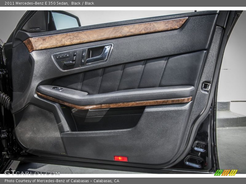 Black / Black 2011 Mercedes-Benz E 350 Sedan