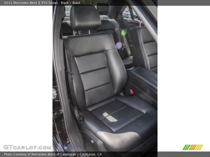 Black / Black 2011 Mercedes-Benz E 350 Sedan