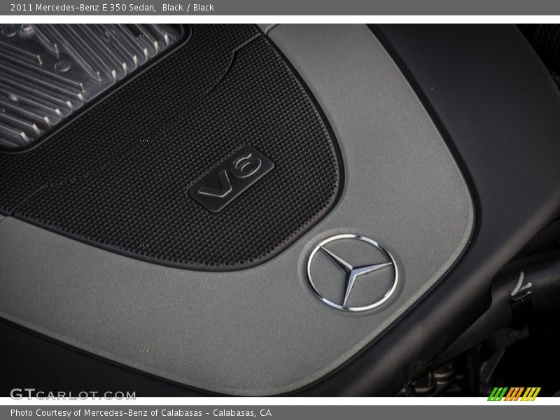 Black / Black 2011 Mercedes-Benz E 350 Sedan