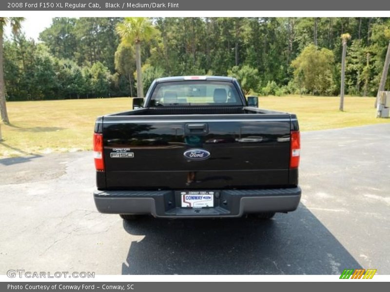 Black / Medium/Dark Flint 2008 Ford F150 XL Regular Cab