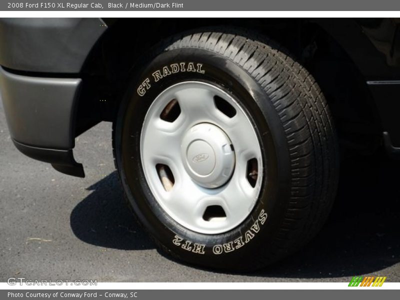 Black / Medium/Dark Flint 2008 Ford F150 XL Regular Cab