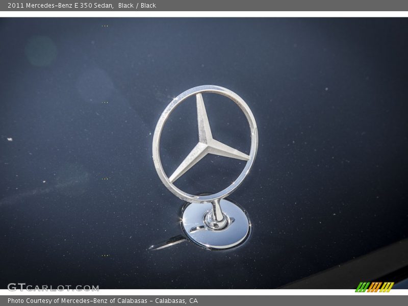 Black / Black 2011 Mercedes-Benz E 350 Sedan