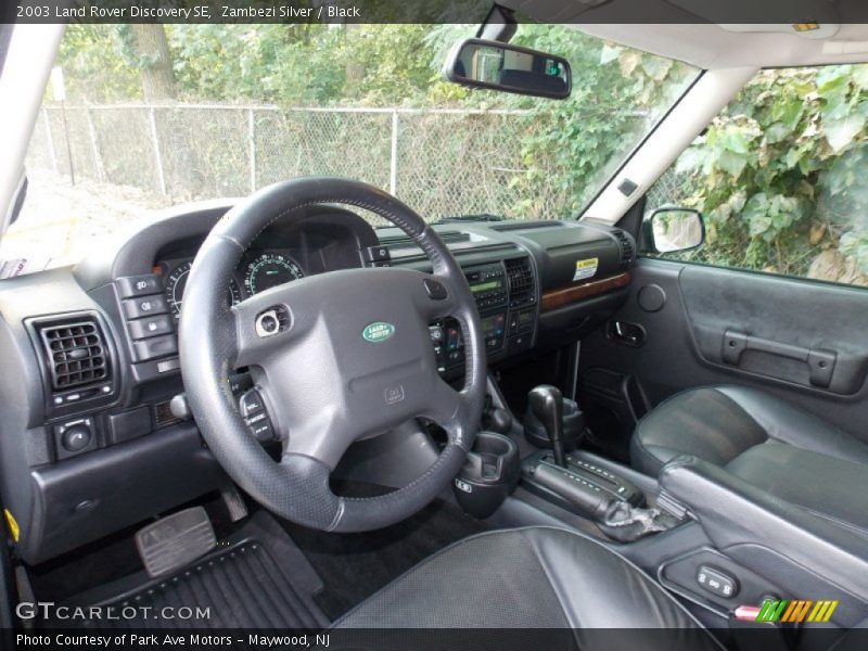 Zambezi Silver / Black 2003 Land Rover Discovery SE