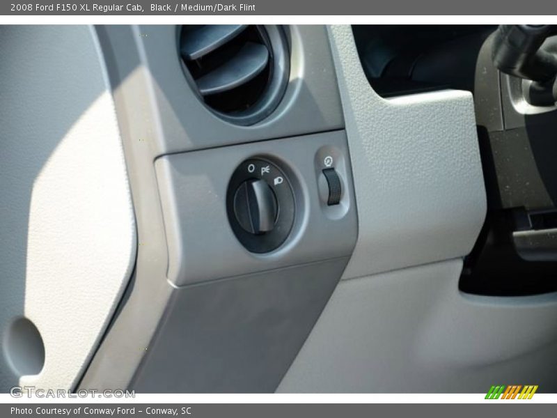 Black / Medium/Dark Flint 2008 Ford F150 XL Regular Cab