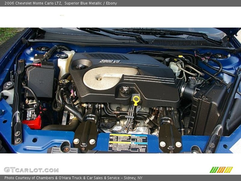 Superior Blue Metallic / Ebony 2006 Chevrolet Monte Carlo LTZ