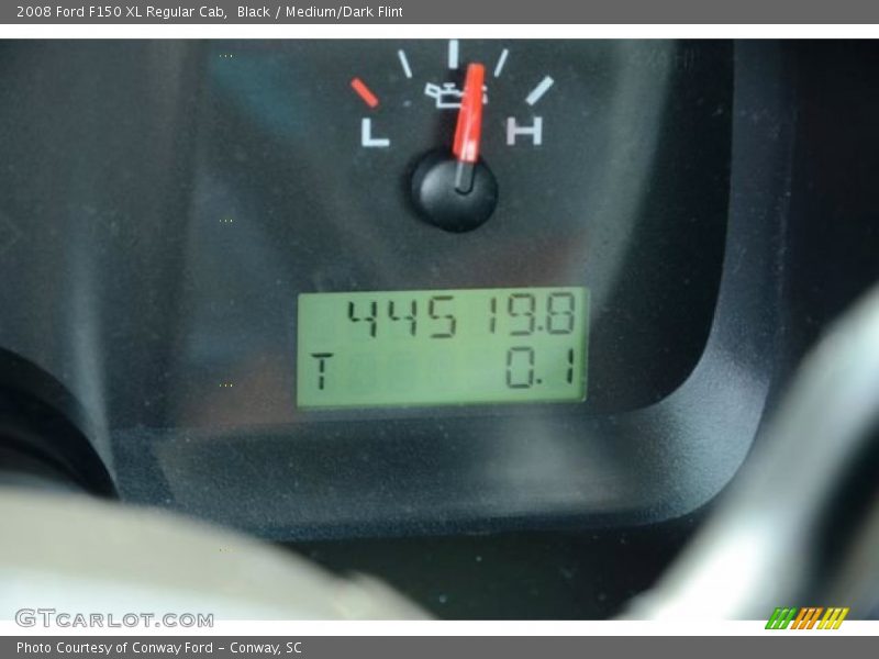 Black / Medium/Dark Flint 2008 Ford F150 XL Regular Cab