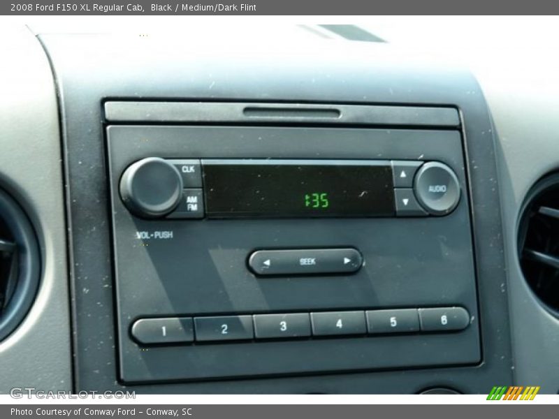 Black / Medium/Dark Flint 2008 Ford F150 XL Regular Cab