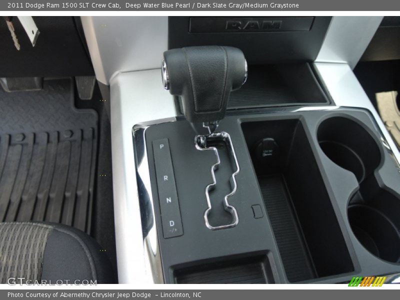 Deep Water Blue Pearl / Dark Slate Gray/Medium Graystone 2011 Dodge Ram 1500 SLT Crew Cab