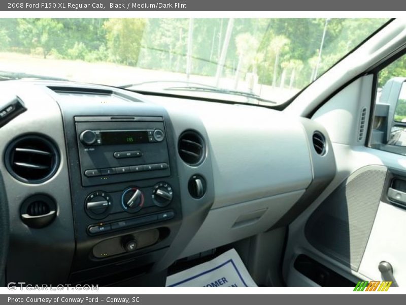 Black / Medium/Dark Flint 2008 Ford F150 XL Regular Cab