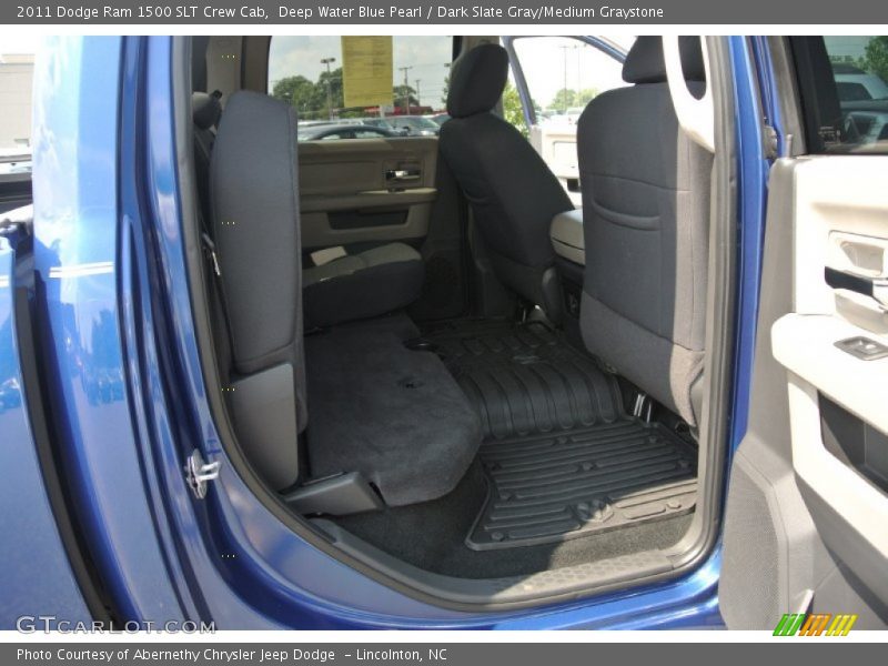 Deep Water Blue Pearl / Dark Slate Gray/Medium Graystone 2011 Dodge Ram 1500 SLT Crew Cab