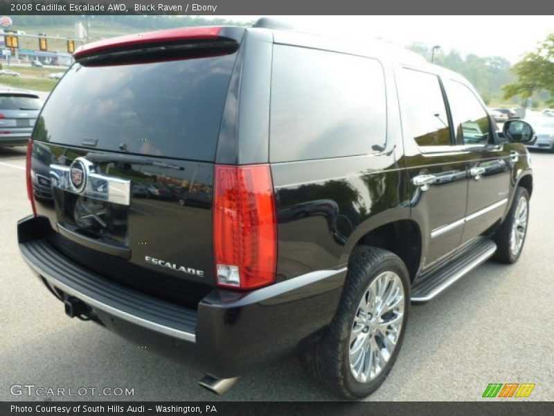 Black Raven / Ebony 2008 Cadillac Escalade AWD