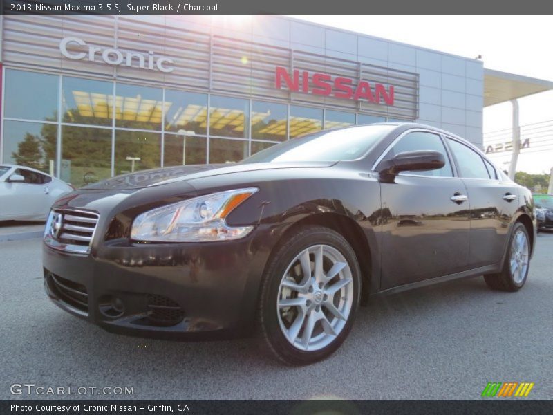 Super Black / Charcoal 2013 Nissan Maxima 3.5 S