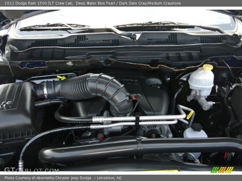 Deep Water Blue Pearl / Dark Slate Gray/Medium Graystone 2011 Dodge Ram 1500 SLT Crew Cab