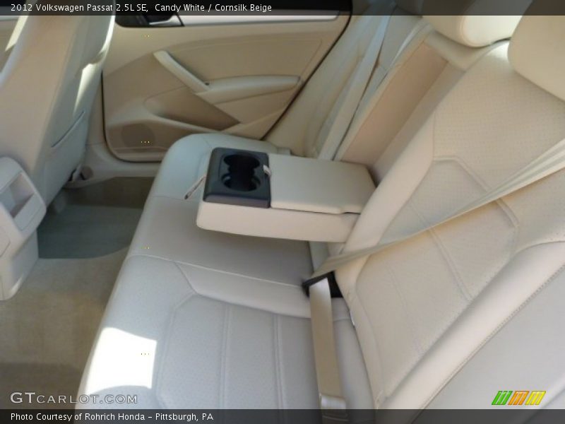 Candy White / Cornsilk Beige 2012 Volkswagen Passat 2.5L SE