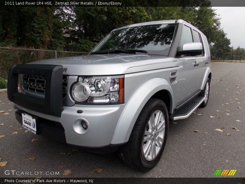 Zermatt Silver Metallic / Ebony/Ebony 2011 Land Rover LR4 HSE