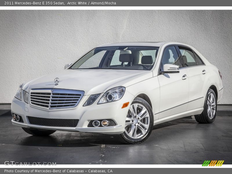 Arctic White / Almond/Mocha 2011 Mercedes-Benz E 350 Sedan