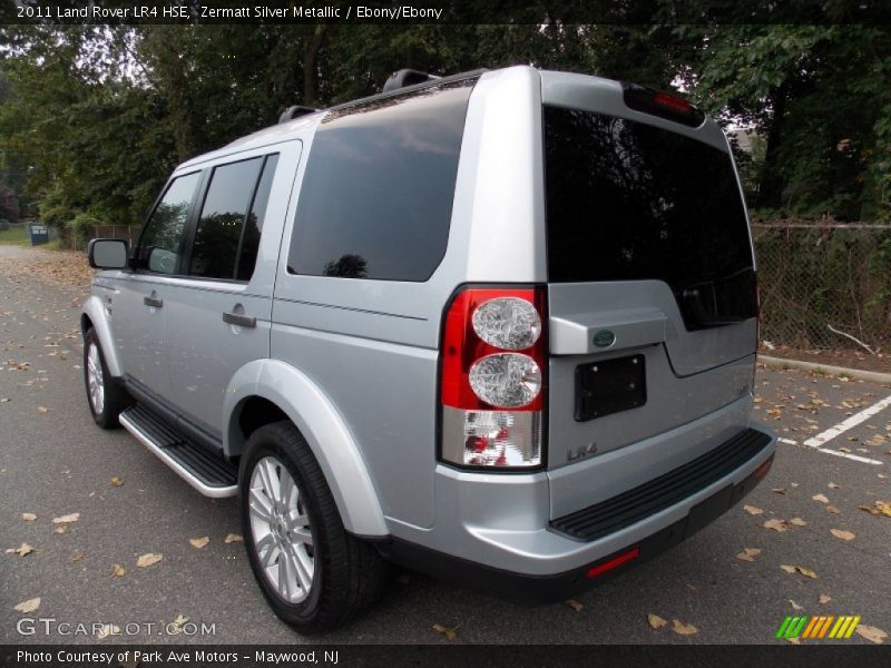 Zermatt Silver Metallic / Ebony/Ebony 2011 Land Rover LR4 HSE