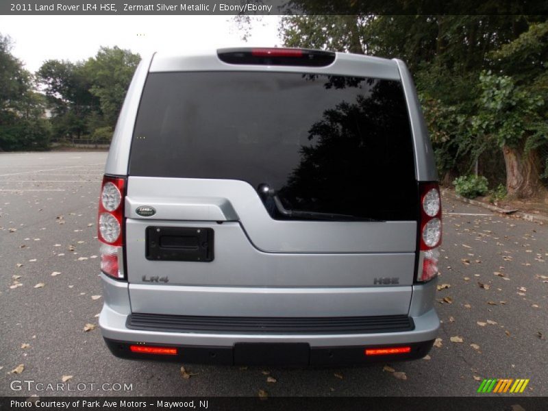 Zermatt Silver Metallic / Ebony/Ebony 2011 Land Rover LR4 HSE
