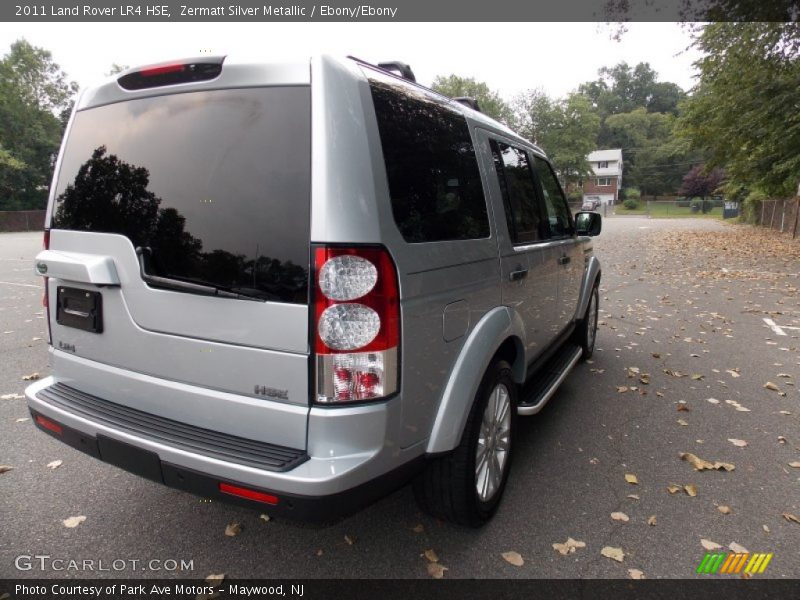 Zermatt Silver Metallic / Ebony/Ebony 2011 Land Rover LR4 HSE