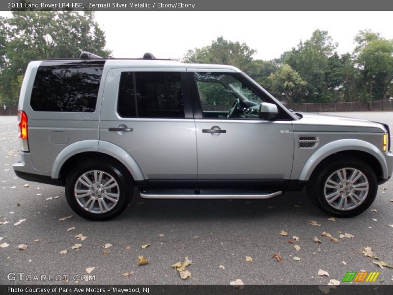 Zermatt Silver Metallic / Ebony/Ebony 2011 Land Rover LR4 HSE