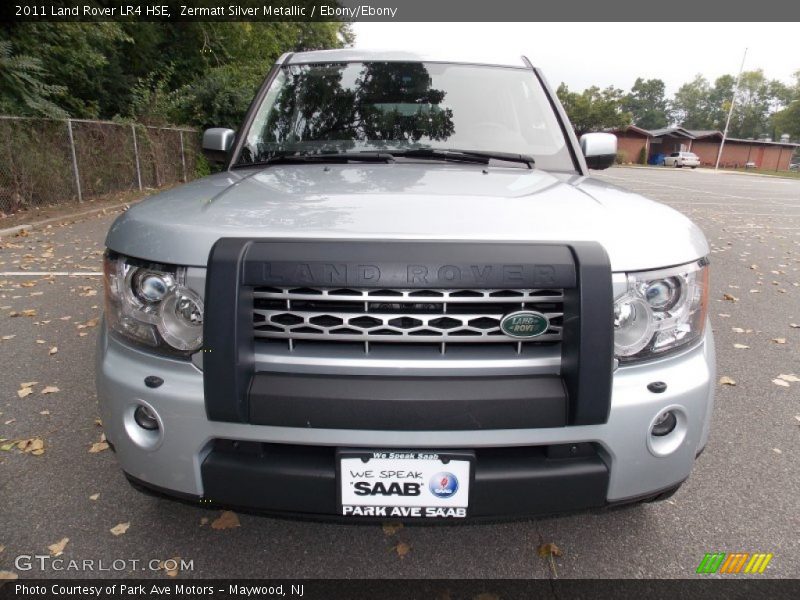 Zermatt Silver Metallic / Ebony/Ebony 2011 Land Rover LR4 HSE