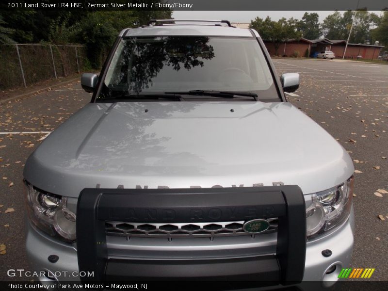 Zermatt Silver Metallic / Ebony/Ebony 2011 Land Rover LR4 HSE