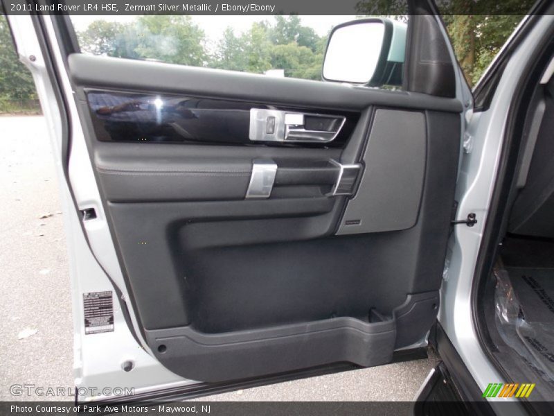 Zermatt Silver Metallic / Ebony/Ebony 2011 Land Rover LR4 HSE