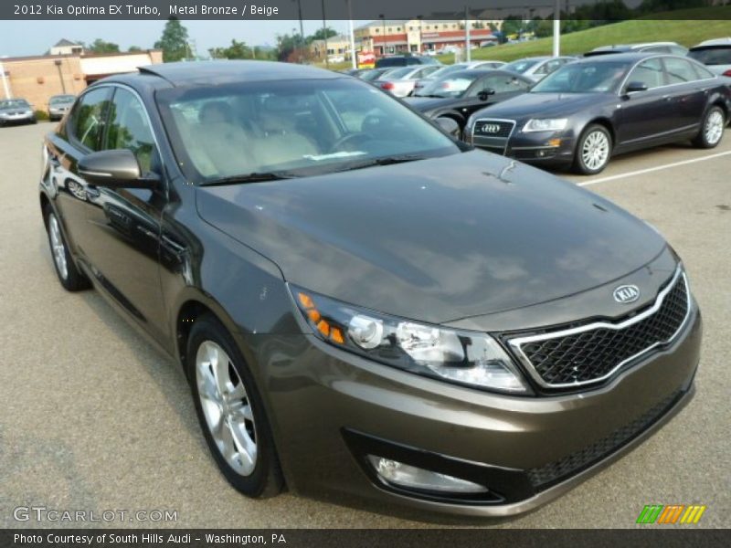 Front 3/4 View of 2012 Optima EX Turbo