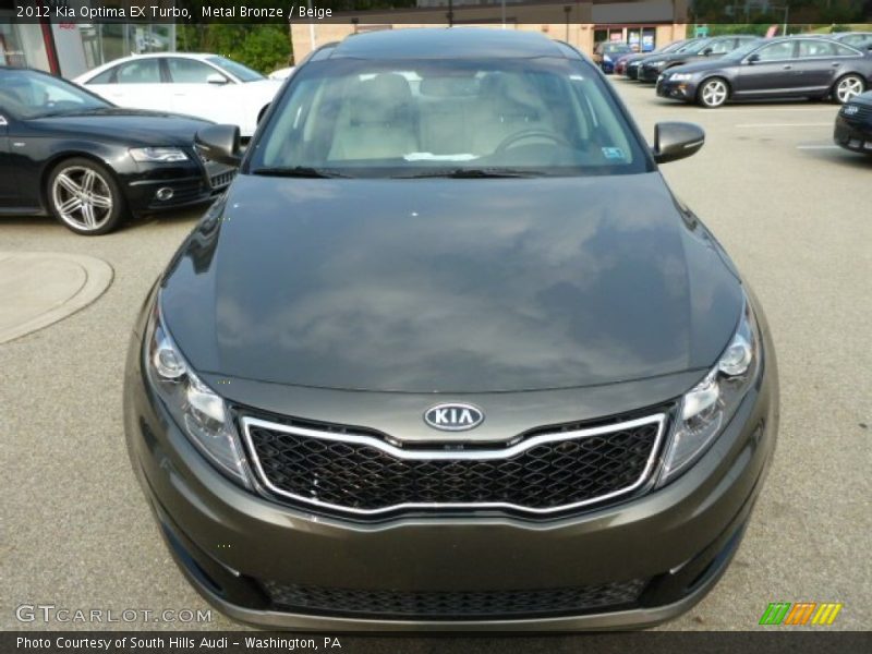  2012 Optima EX Turbo Metal Bronze