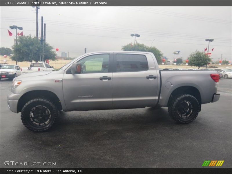 Silver Sky Metallic / Graphite 2012 Toyota Tundra CrewMax