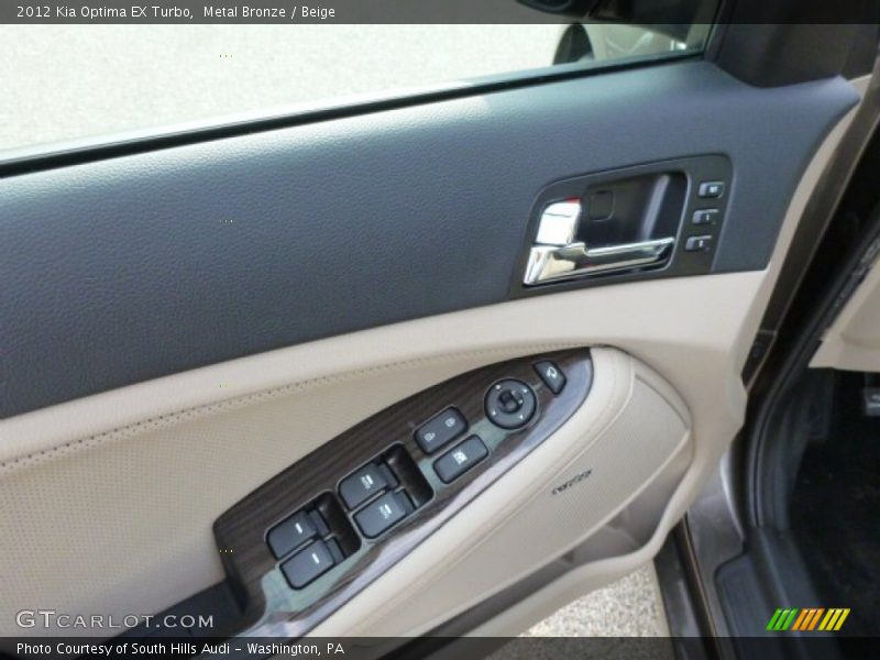 Metal Bronze / Beige 2012 Kia Optima EX Turbo