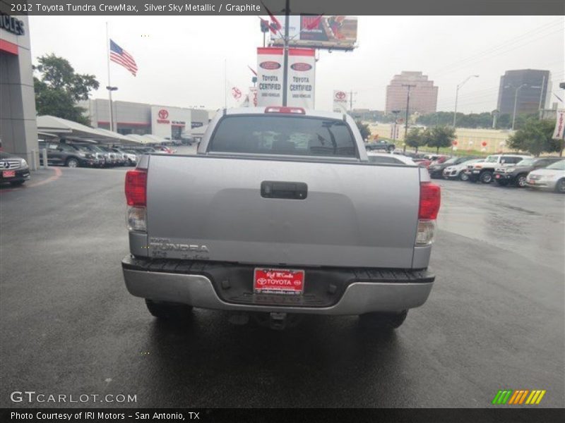 Silver Sky Metallic / Graphite 2012 Toyota Tundra CrewMax