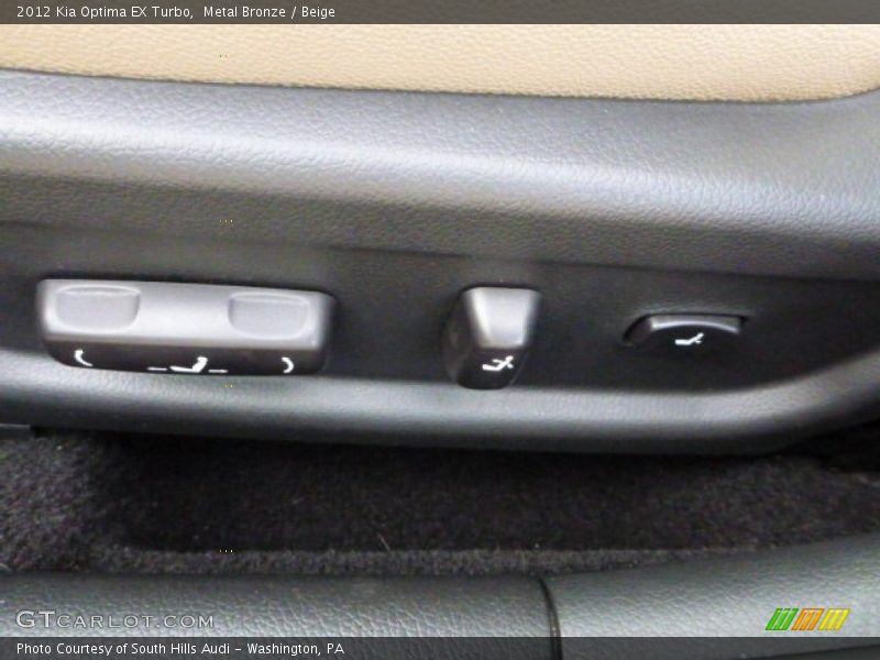 Metal Bronze / Beige 2012 Kia Optima EX Turbo