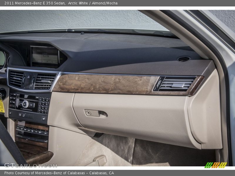 Arctic White / Almond/Mocha 2011 Mercedes-Benz E 350 Sedan