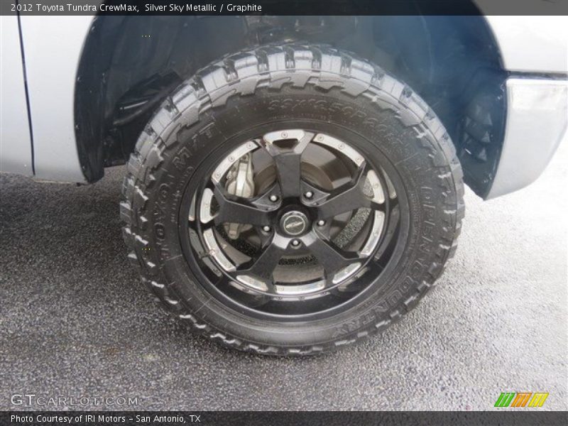 Silver Sky Metallic / Graphite 2012 Toyota Tundra CrewMax