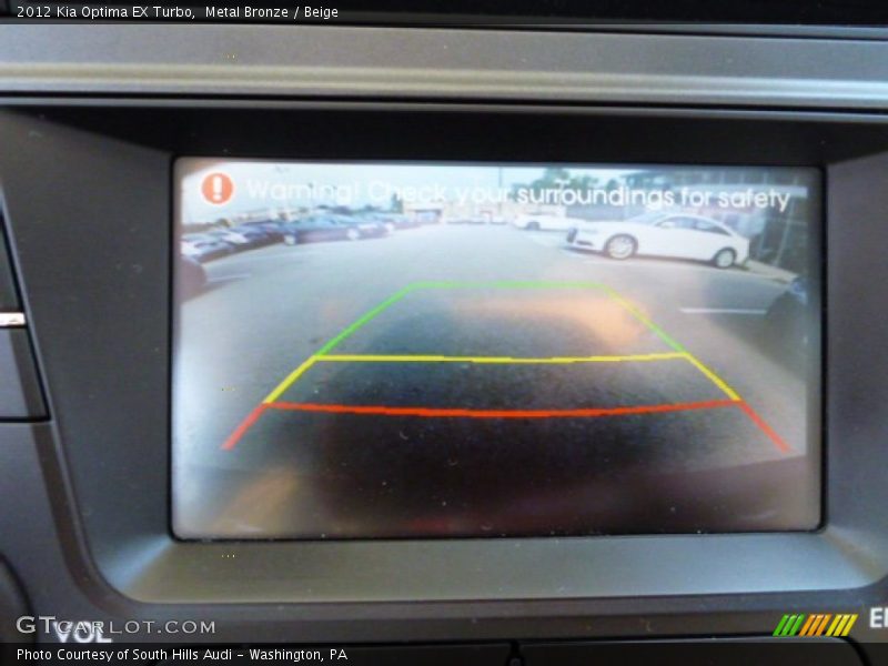 Metal Bronze / Beige 2012 Kia Optima EX Turbo