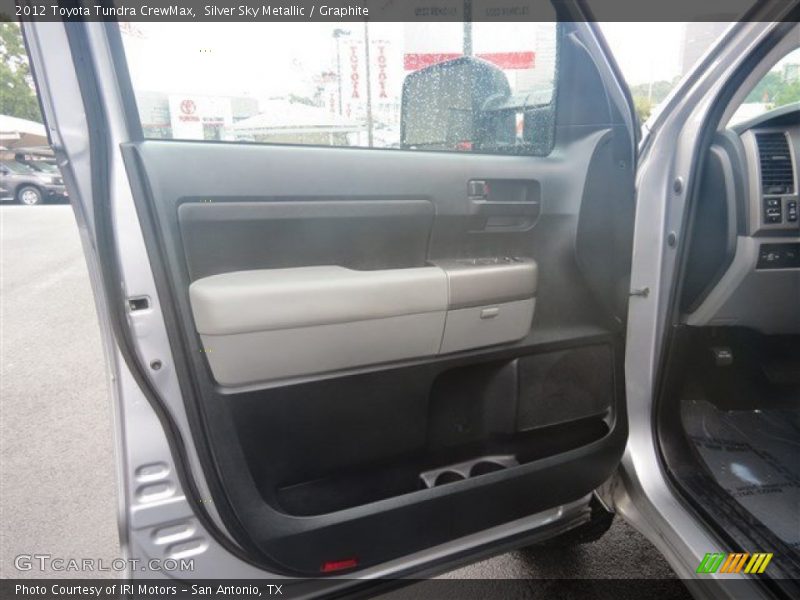 Silver Sky Metallic / Graphite 2012 Toyota Tundra CrewMax