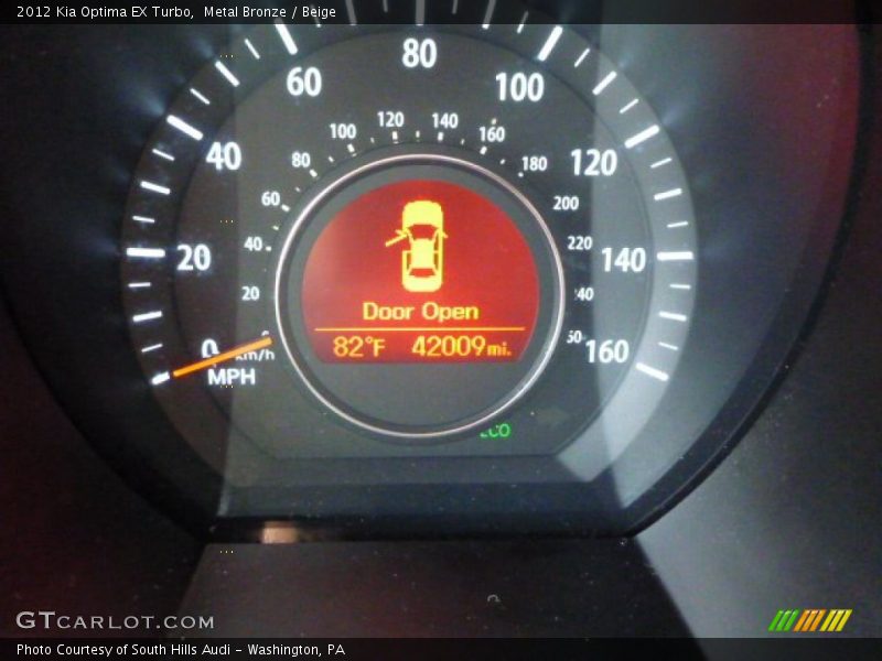 Metal Bronze / Beige 2012 Kia Optima EX Turbo