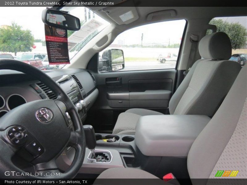Silver Sky Metallic / Graphite 2012 Toyota Tundra CrewMax