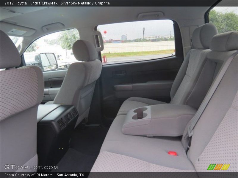 Silver Sky Metallic / Graphite 2012 Toyota Tundra CrewMax